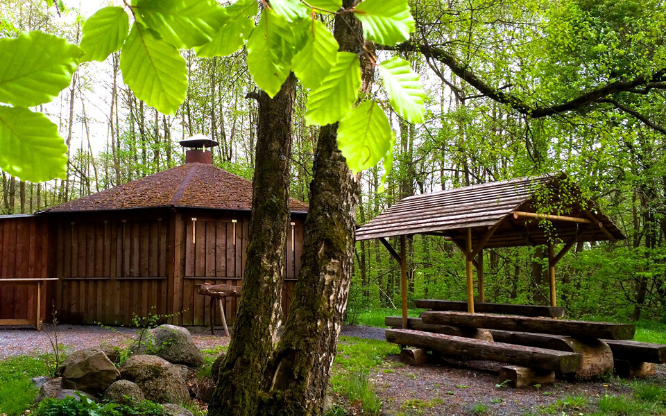 Grillplatz in Allertshofen