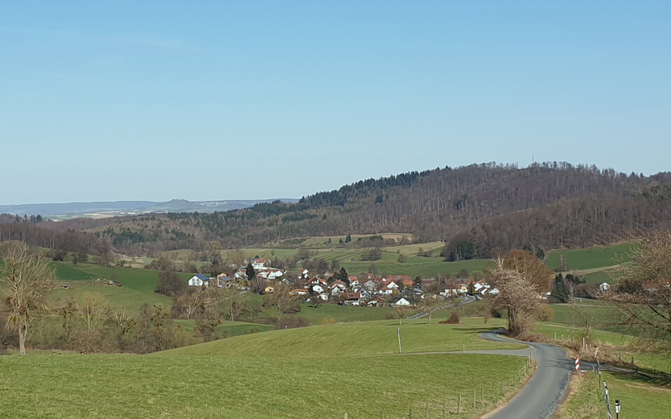 Blick auf Klein-Bieberau