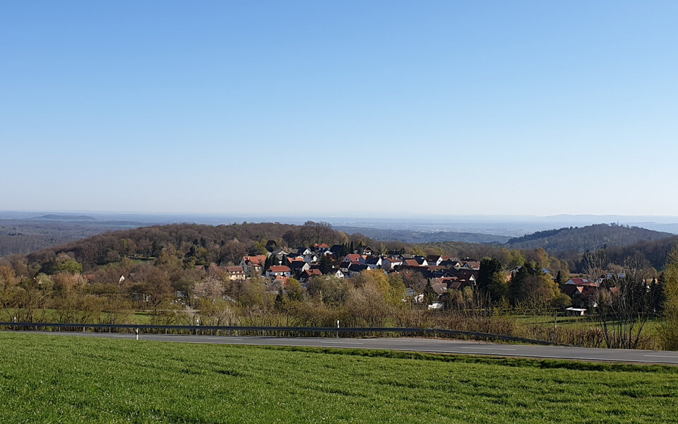 Blick auf Lützelbach