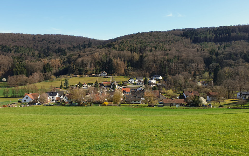 Blick auf Webern